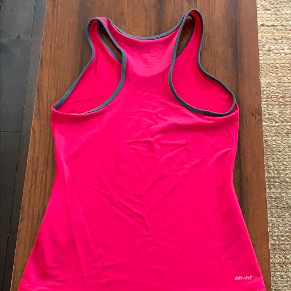 Nike Razorback Tank, M (Fuchsia/Grey) - Picture 3 of 3